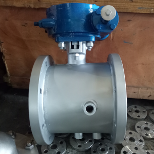 Fully jacketed ball valve