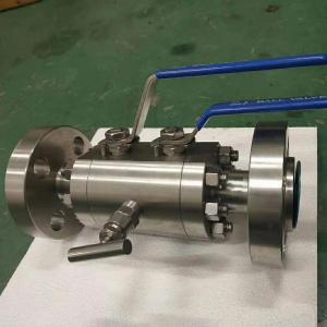 Flange End Floating DBB Ball Valve