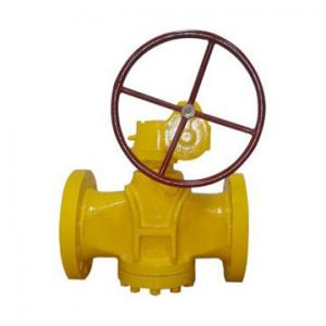 Lubricated plug valve natural gas