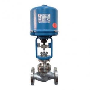 Motorized globe control valve