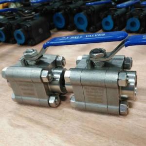 3PC 5000 PSI WOG Ball Valve F304 F316