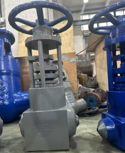 High pressure square body globe valve