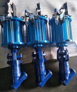 J665Y Y Type Pneumatic Globe Valve