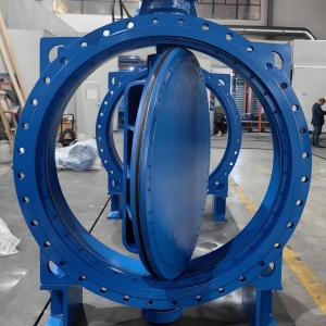 DN2000 Rubber seat butterfly valve