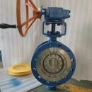 ANSI 150LB 300LB flanged butterfly valve